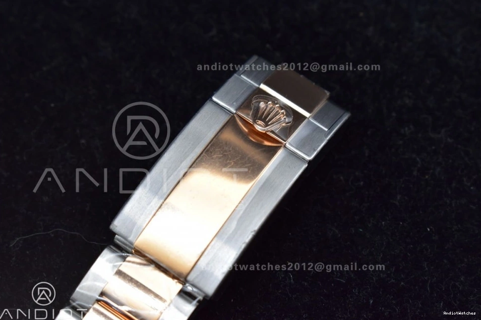 Steel VR Brown 904L Gold Best Clean On 126621 Dial Edition Yacht-Master Plated 1:1 Rose Trendy 488 Bracelet SS 0824